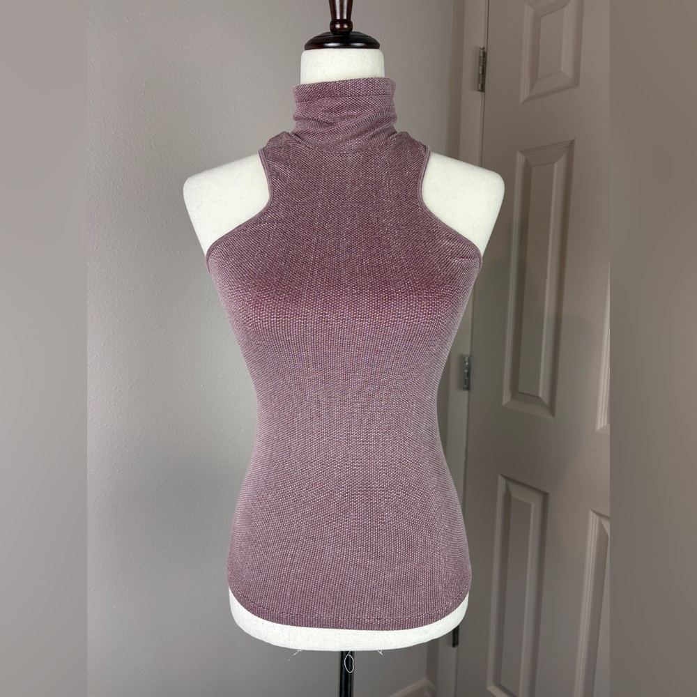 Free People Always Ready Seamless Turtleneck Tank M/L
